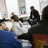 Students in center city classroom