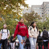 Students Walking on Campus
