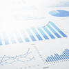 Analytics dashboard of charts